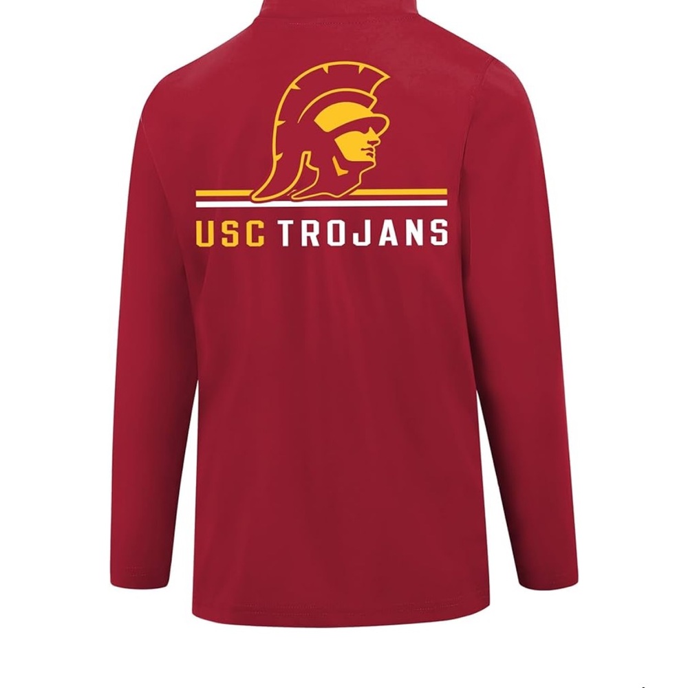 USC Trojans Red 3/4 zip